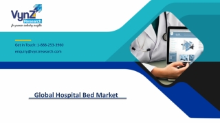 Global Hospital Bed Market – Analysis and Forecast (2019-2024)