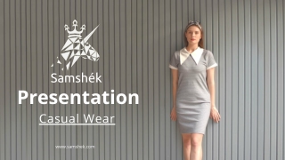 Buy Women Casual Wear At Samshek Site