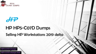 Updated HP HP5-C07D Dumps - Tips to Pass HP5-C07D Exam