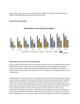 Global Water Scooter Market