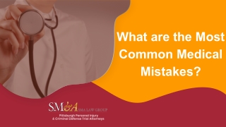 What are the Most Common Medical Mistakes?