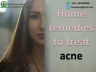 Home Remedies for Acne