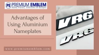 What Makes Custom Aluminium Nameplates Most Usable Product?