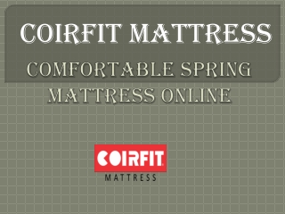 Coirfit Relax Best Pocket Spring Mattress Online