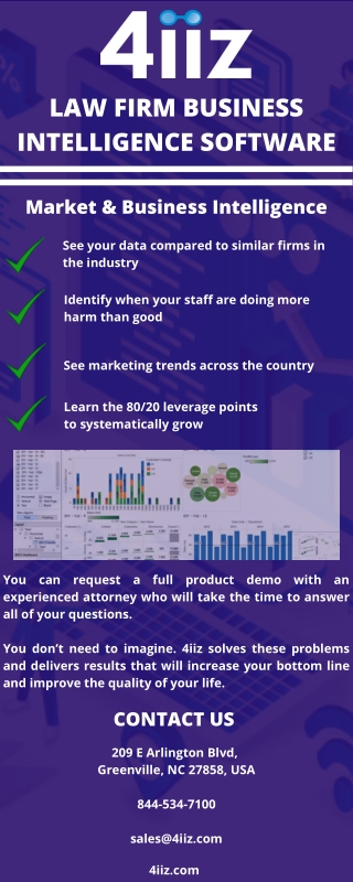 LAW FIRM BUSINESS INTELLIGENCE SOFTWARE