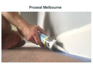 Pro Seal Melbourne - Caulking, Bathroom Balcony Tile Regrouting Repairs