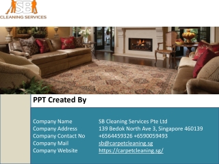 Which types of cleaning services can you expect from singapore's cleaning services companies