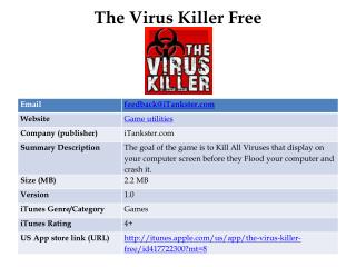 The Virus Killer Free