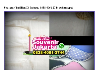 Souvenir Tahlilan Di Jakarta Ö8384Ö612744[wa]