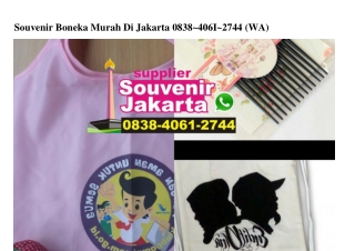 Souvenir Boneka Murah Di Jakarta 0838 4061 2744[wa]