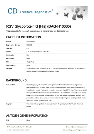 rsv g protein