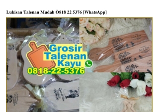 Lukisan Talenan Mudah 0818~22~5376[wa]