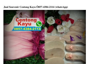 Jual Souvenir Centong Kayu Ô857•4384•2114[wa]