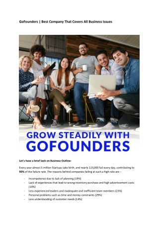 GoFounders | Growth of Business Faster
