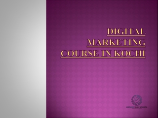 Digital Marketing course in Kochi