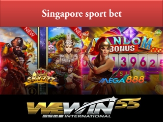 Singapore sports bet