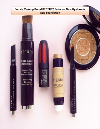 French Makeup Brand BY TERRY Releases New Hyaluronic Acid Foundation