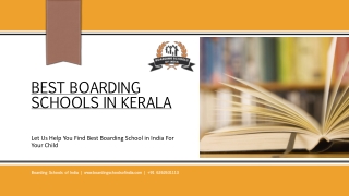 Best Boarding Schools in Kerala | Fees, Reviews