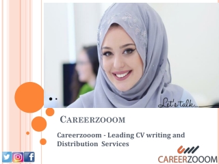 CV Writing Services Dubai, Resume Writing Services UAE - Career Zooom