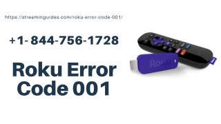 Instant Resolve Roku Error Code 001 | Activate Roku Com/Link Now