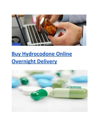 Buy Hydrocodone Online Overnight Delivery