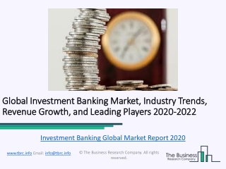 Investment Banking Global Market Report 2020