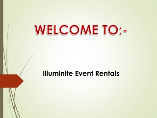 Find the best Wedding Rentals Service in Britannia