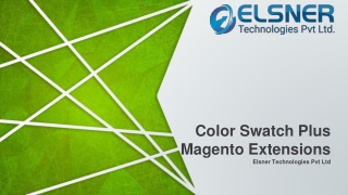 Best Magento Color Swatch Plus Extensions - Elsner