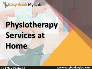 Physiotherapy Services At Home | No Wating time Instant Appointment