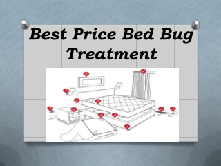 Cost effective bed bug treatment price