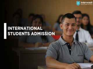 International Student’s Admissions 2020-21 | Marwadi University