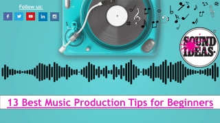 Best Music Production Tips for Beginners