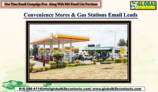 Convenience Stores & Gas Stations Email Leads