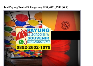 Jual Payung Tenda Di Tangerang Ö838-4Ö6I-274Ö[wa]