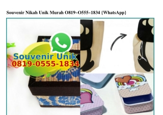 Souvenir Nikah Unik Murah 0819_0555_1834[wa]