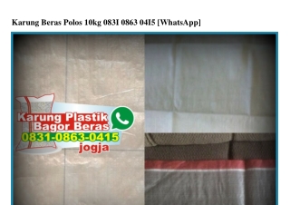 Karung Beras Polos 10kg 0831.0863.0415[wa]