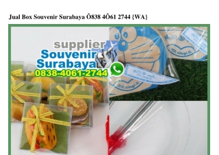 Jual Box Souvenir Surabaya 0838•4061•2744[wa]