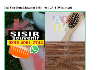 Jual Sisir Kutu Makassar 0838.406I.2744[wa]