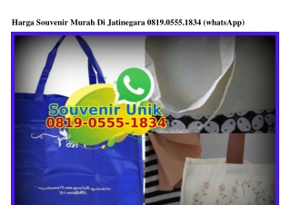 Harga Souvenir Murah Di Jatinegara Ö819-Ö555-1834[wa]