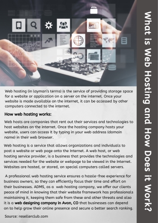 What is Web Hosting and How Does it Work?