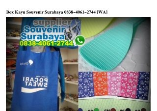 Box Kayu Souvenir Surabaya O838-4O6I-2744[wa]