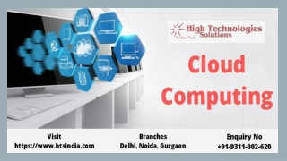 Advanced Cloud Computing Course in Delhi