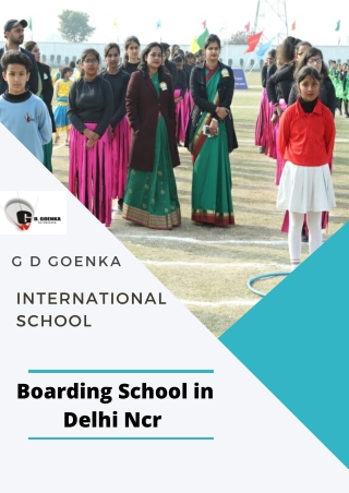 Boarding School in Delhi Ncr