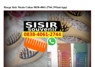 Harga Sisir Mesin Cukur Ö838.4Ö61.2744[wa]