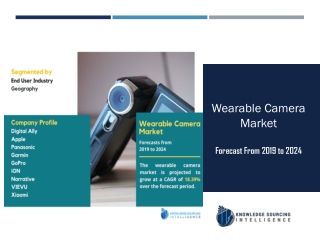 An Industrial Outlook on Wearable Camera Market