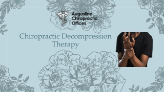 Chiropractic Decompression Therapy