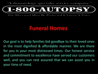 Funeral Homes