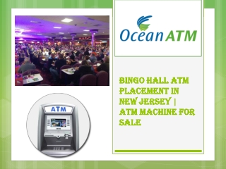 Bingo Hall ATM Placement in New Jersey | ATM Machine for Sale