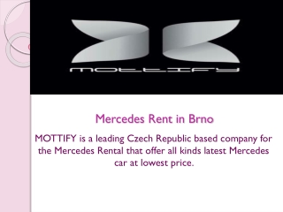 Mercedes Rent Brno