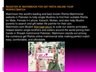 Rishta office in Islamabad